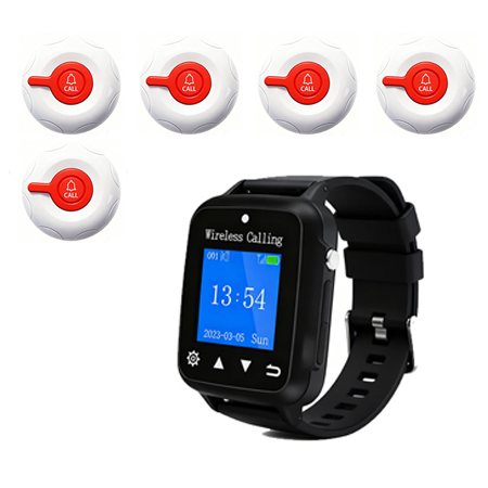 Pack Service Fluide : 1 montre + 5 bipeurs